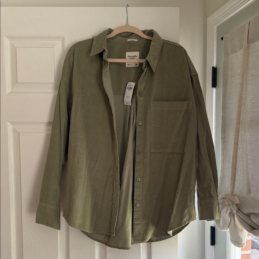 NWT Oversized Button-Up